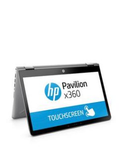 Hp Pavilion X360 14-Ba016Na, Intel&Reg; Core&Trade; I3, 8Gb Ram, 128Gb Ssd, 14 Inch Full Hd Touchscreen 2-In-1 Laptop - Silver - Laptop With Microsoft Office 365 Home